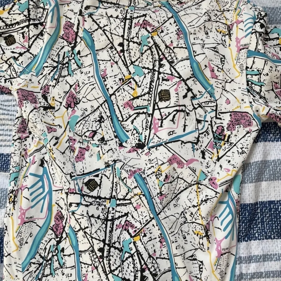 Fendi Maps T Shirt Size S